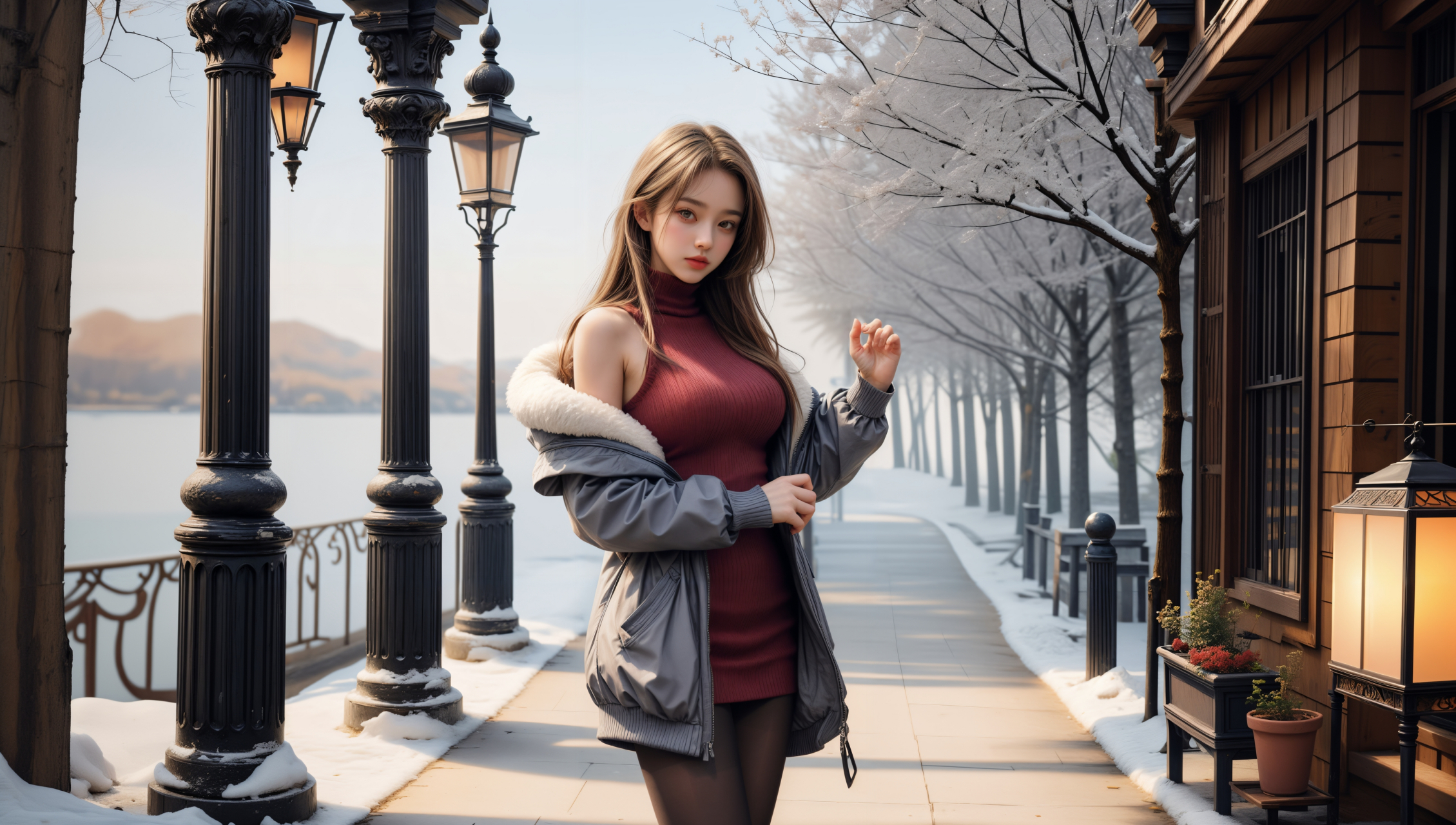 江苏盐城：黄海湿地现“潮汐树”景观 宛如游龙蜿蜒滩涂之上